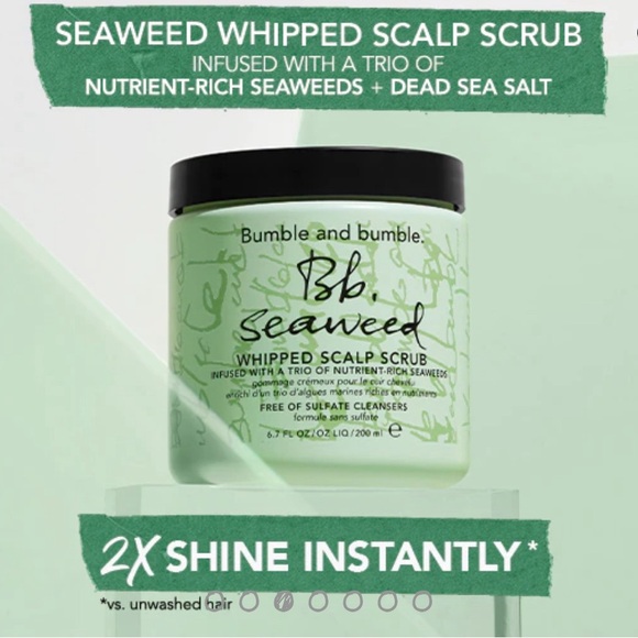 Seaweed Nourishing Whipped Scalp Scrub 60ml Brand new - Picture 2 of 7